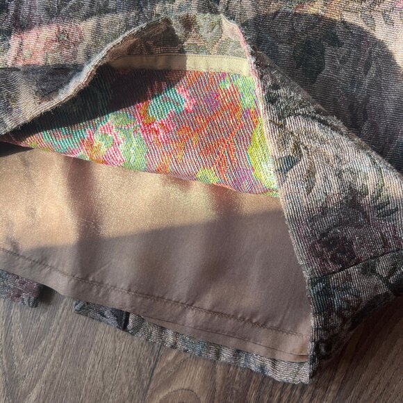 Vintage 90s Karen Hill Tapestry Style Modest Skirt - Size 6 - Picture 7 of 7